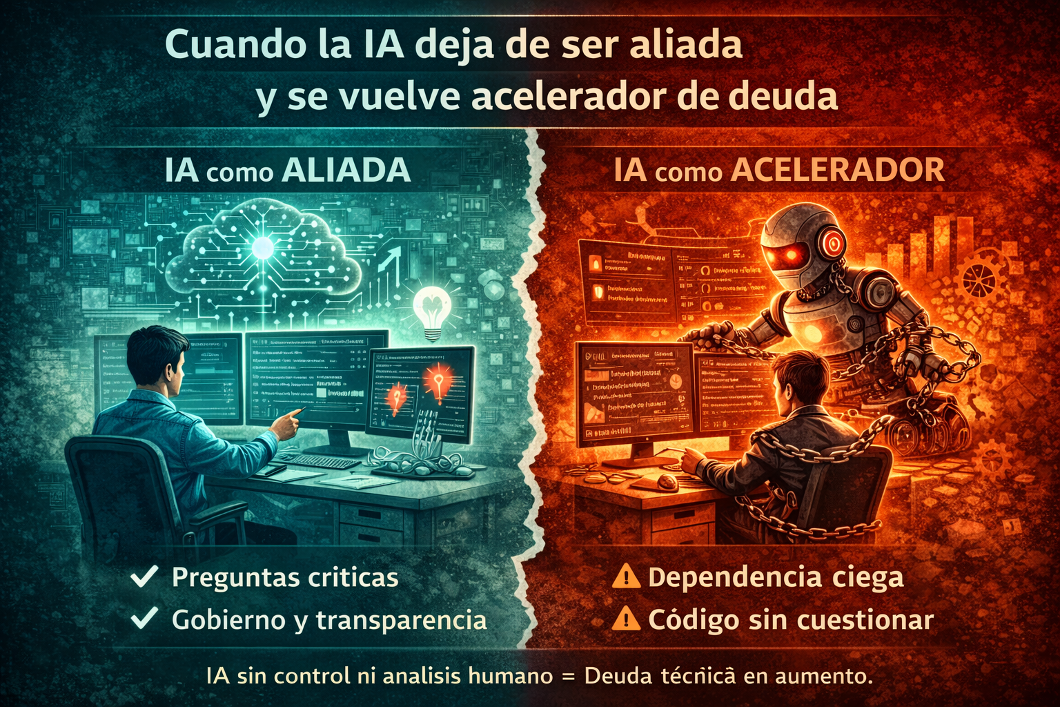 AI puede ser Eficaz pero no siempre Eficiente.