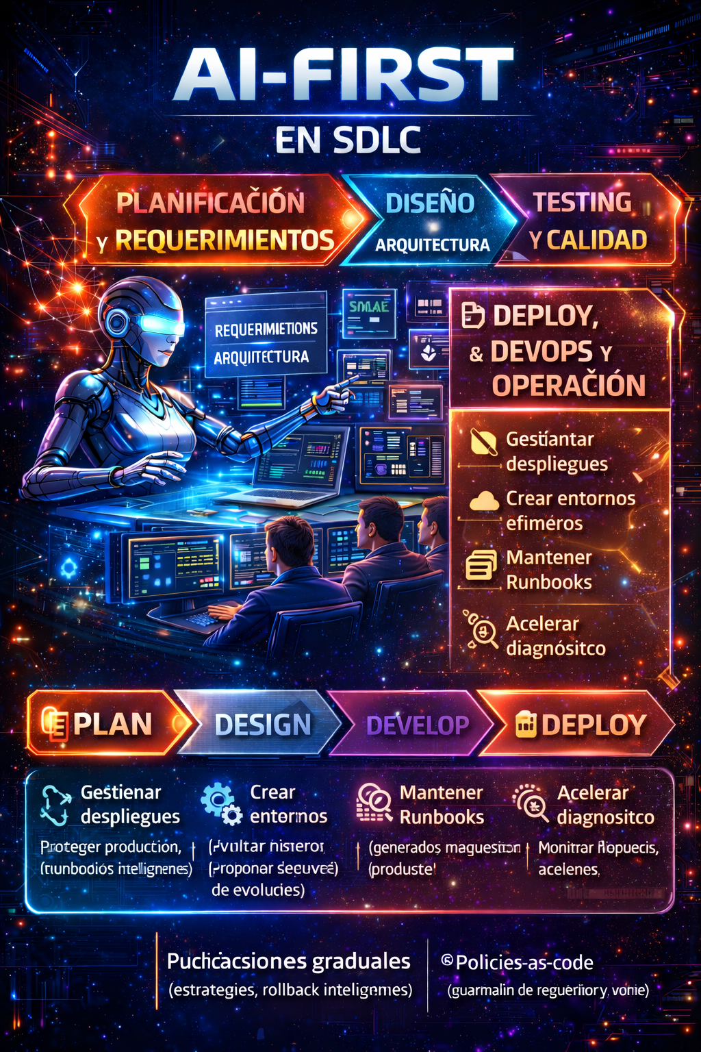 AI-First SDLC Deploy, DevOps y Operación