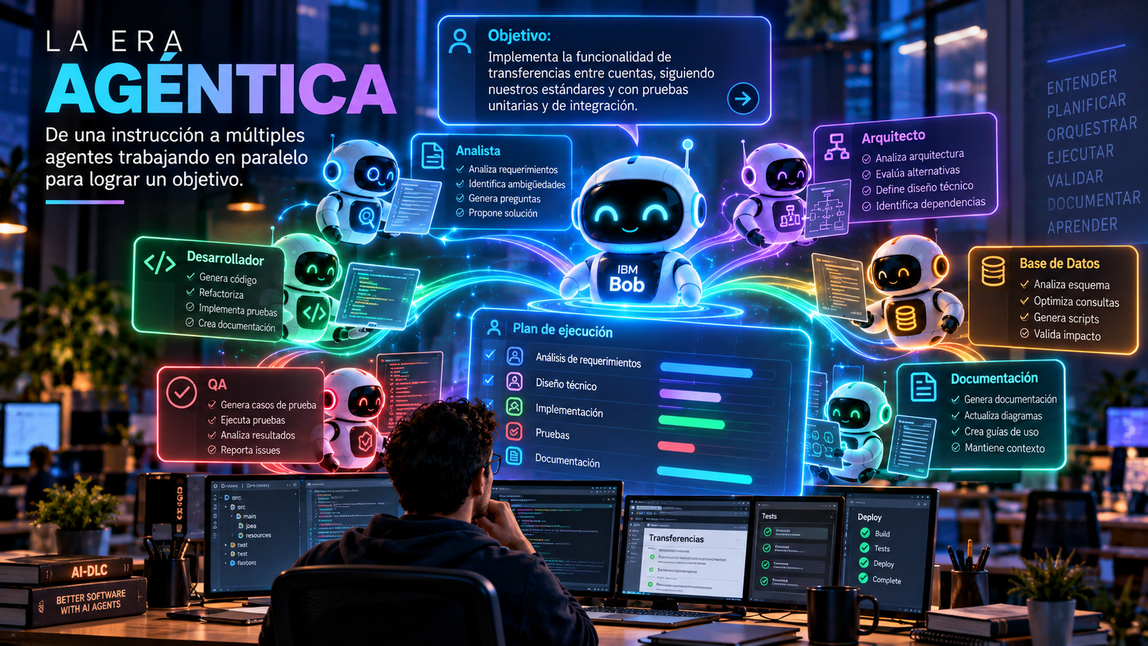 La era agéntica en el desarrollo de software