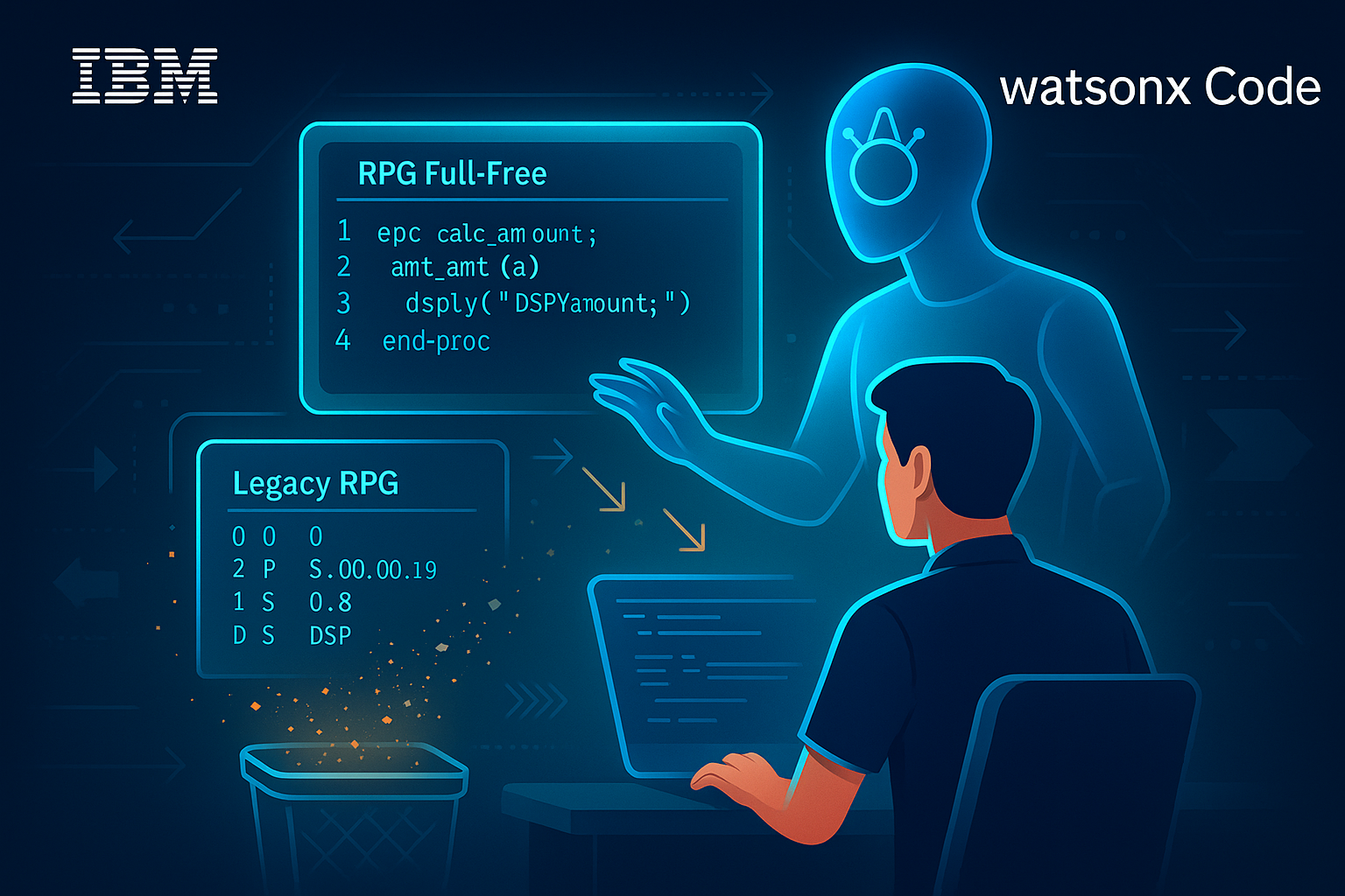 Watsonx Code Assistant for i - La IA que entiende el alma del código RPG