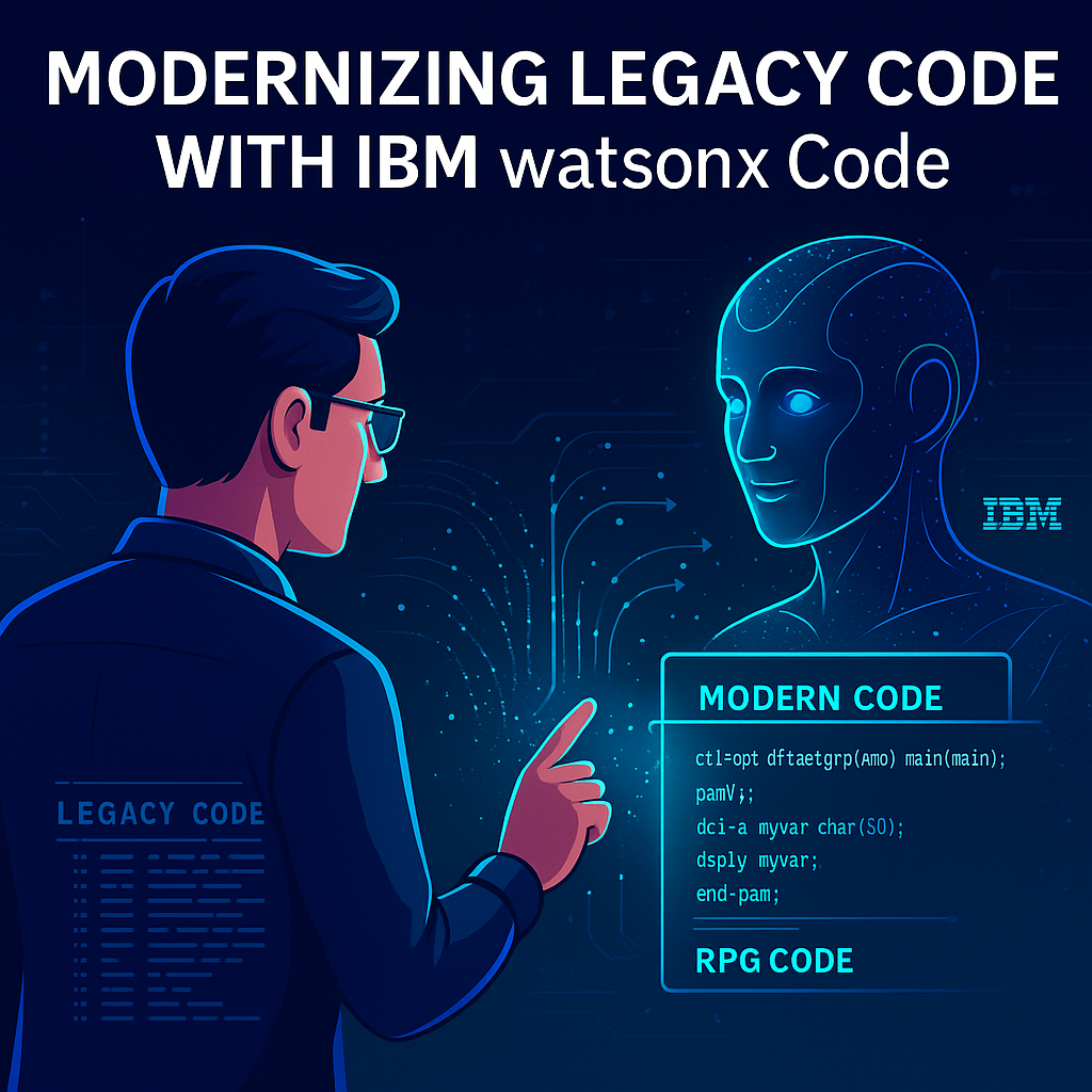 Modernización del código RPG con Watsonx Code Assistant for i