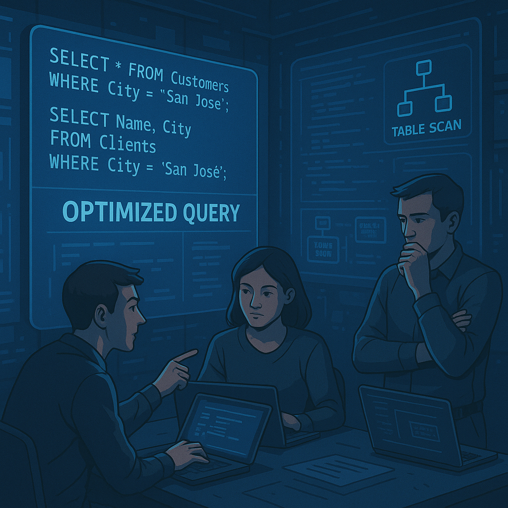 Optimizing SQL queries on IBM i