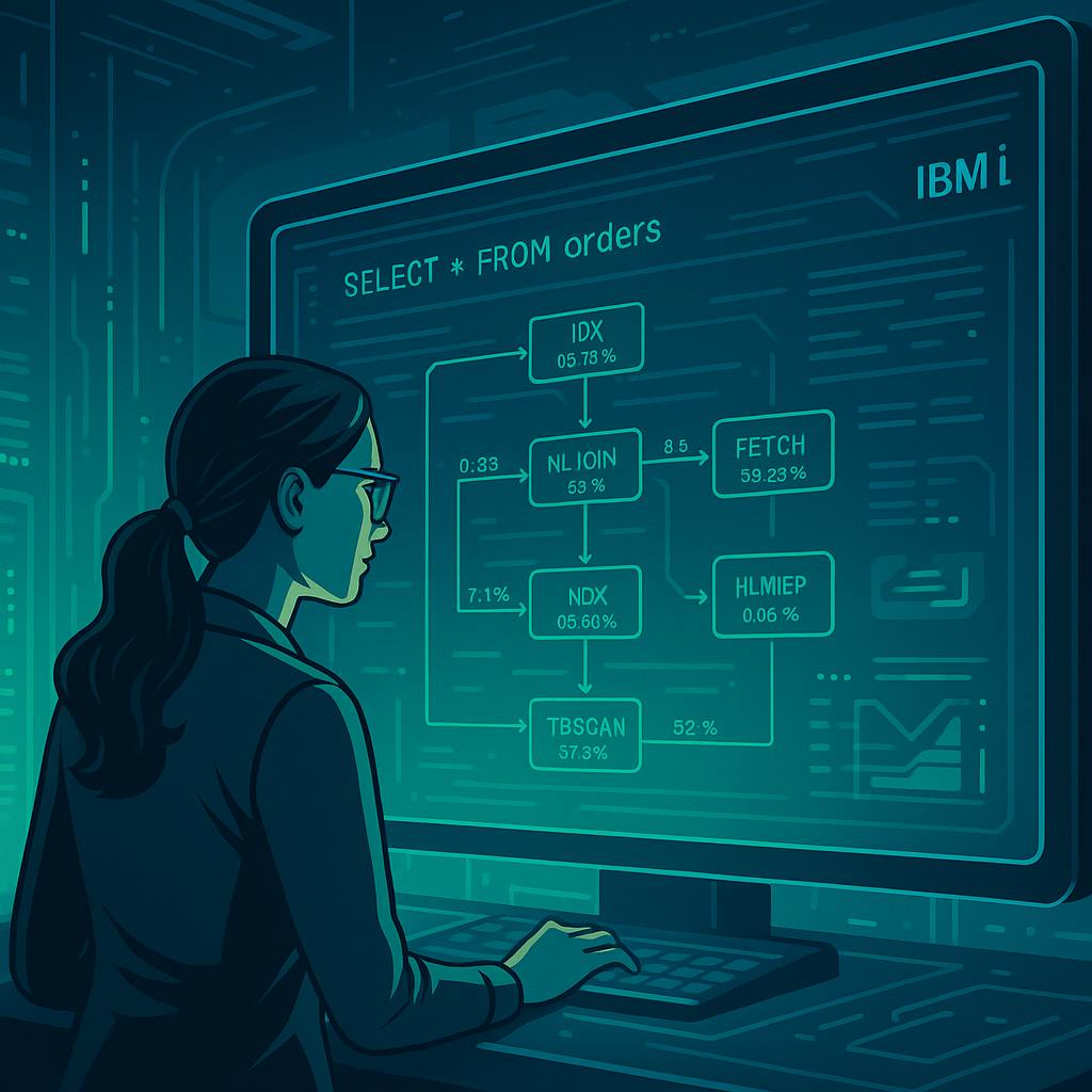 Analyzing SQL queries with Visual Explain